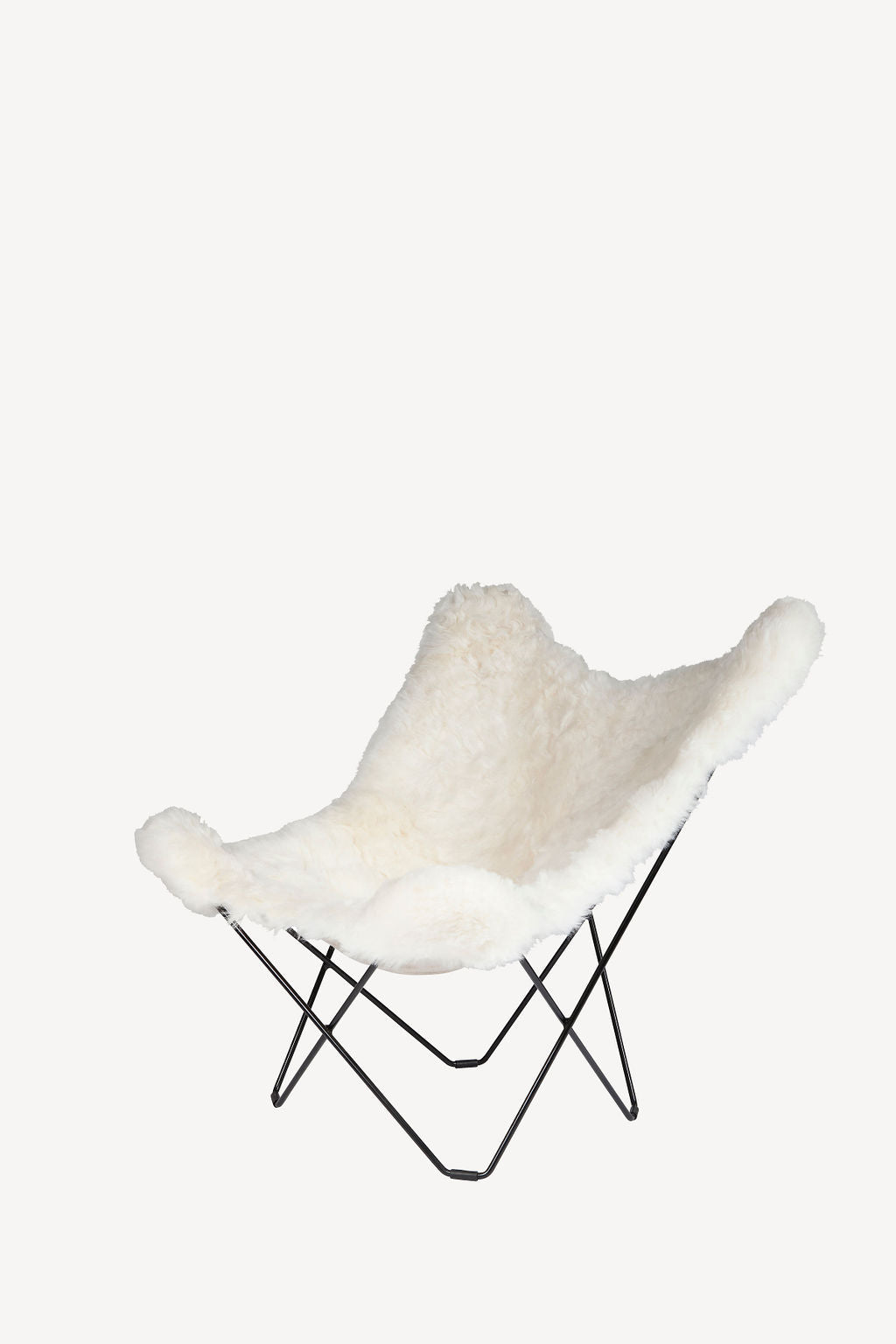 Fluffy discount butterfly chair