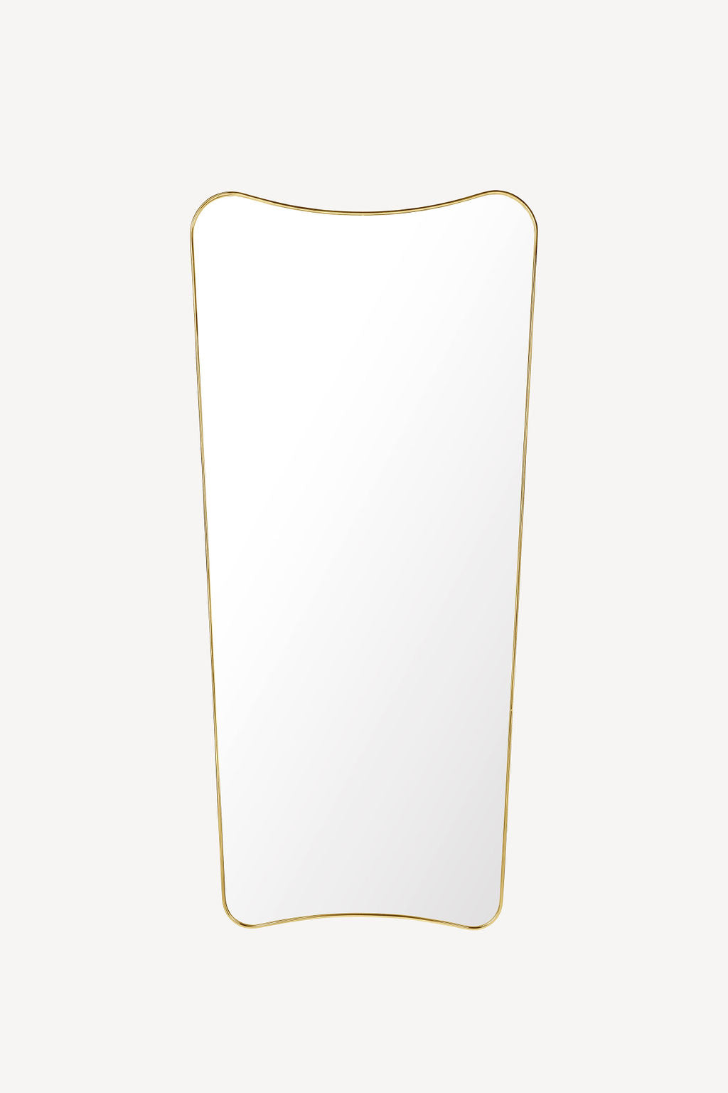 Beauty Mirror - Polished Brass