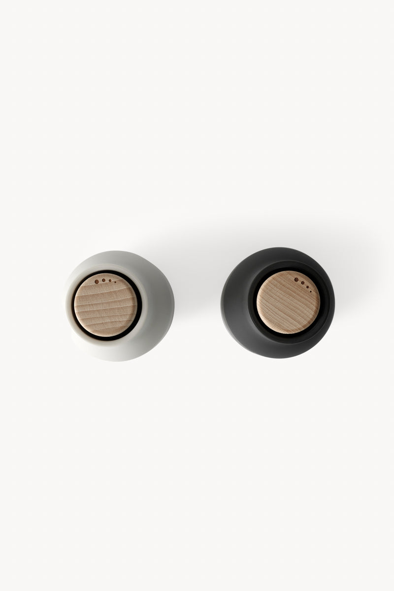 Salt & Pepper Bottle Grinders - Ash & Carbon