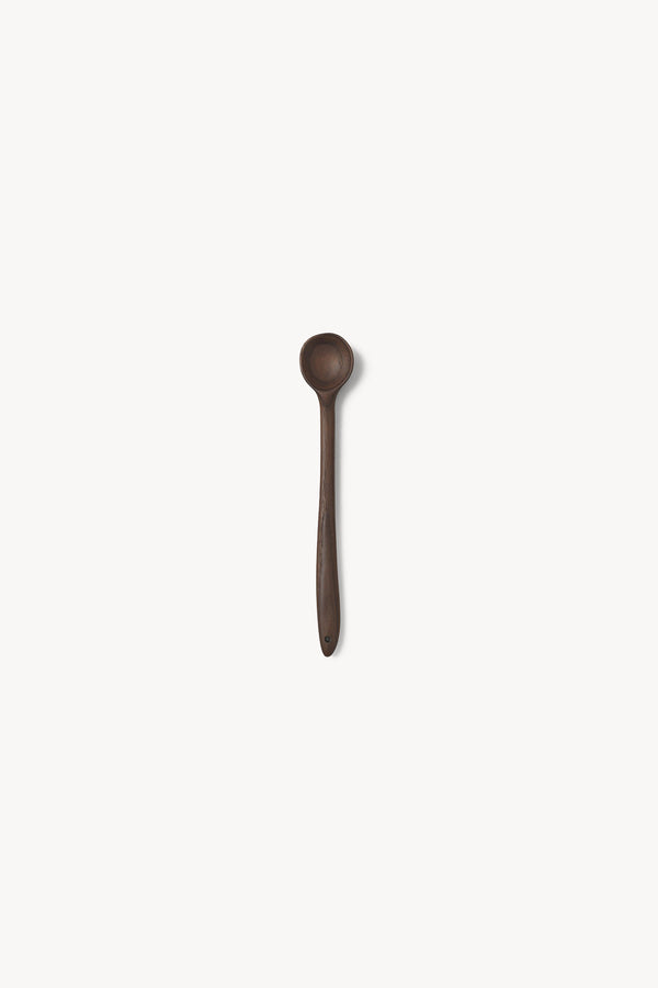 Wooden Meander Spoon - Dark Brown