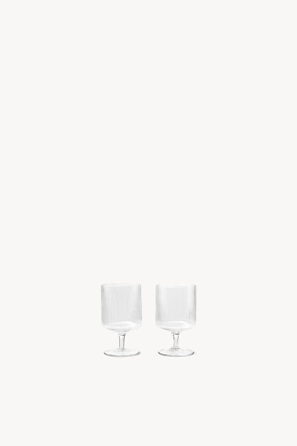 Ripple Wine Glasses - Set of 2